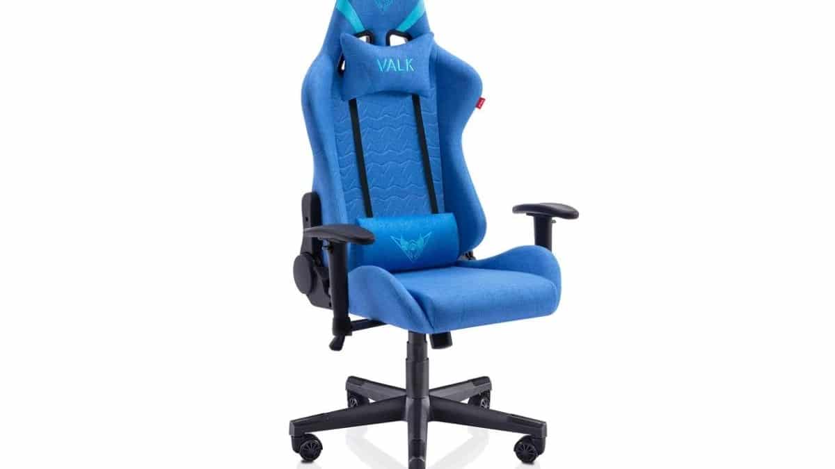 silla gaming color azul