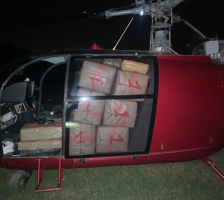 Golpe a los 'narcovuelos' con helicópteros que llevaban el hachís de Marruecos a España