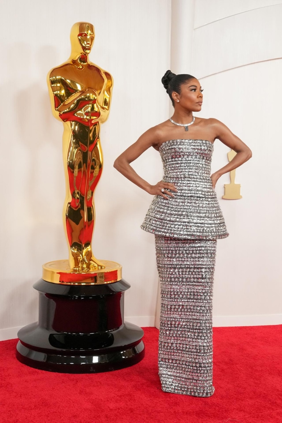 La artista Gabrielle Union en los Oscar