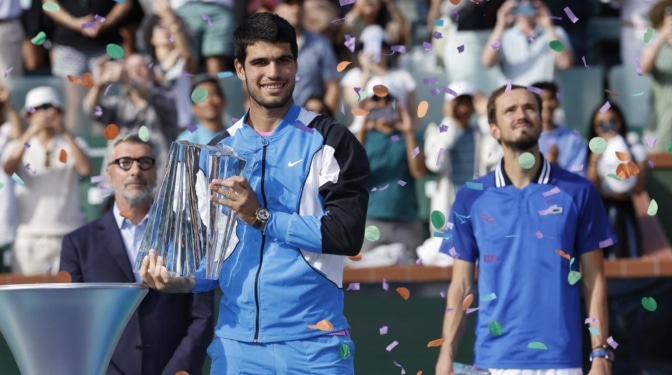 Alcaraz vuelve a adueñarse de Indian Wells