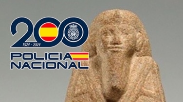 Identificado un anticuario por vender una escultura egipcia del siglo VII antes de Cristo