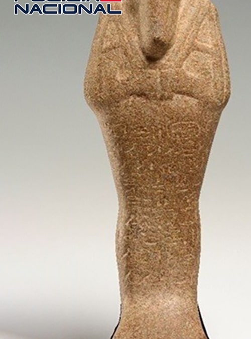 Identificado un anticuario por vender una escultura egipcia del siglo VII antes de Cristo