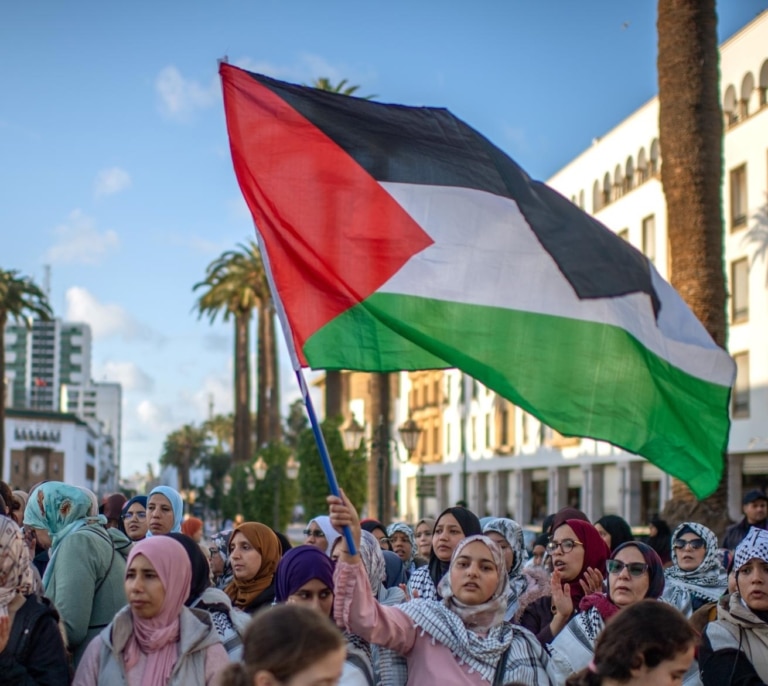 Los marroquíes contra la normalización con Israel