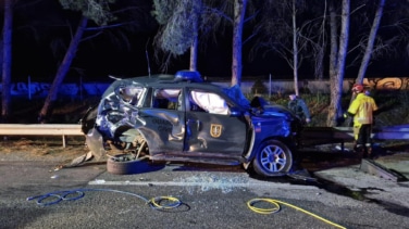 La Guardia Civil llora la muerte del cabo Eneko y el agente Juan Jesús, fallecidos en un control de tráfico en Sevilla
