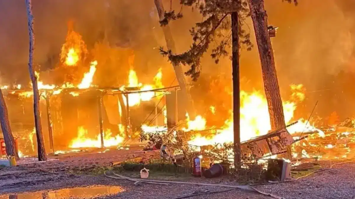 Muere un hombre de 69 años en el incendio de su autocaravana en El Temple