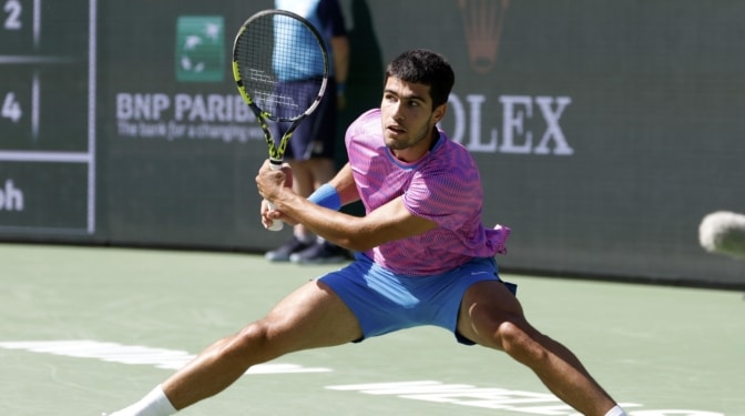 Se suspende el Alcaraz-Zverev por una invasión de abejas en Indian Wells