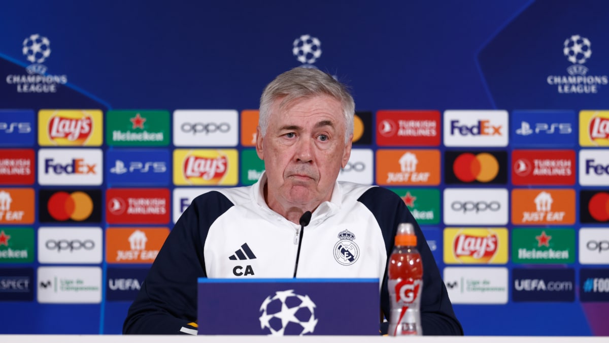 Carlo Ancelotti, entrenador del Real Madrid