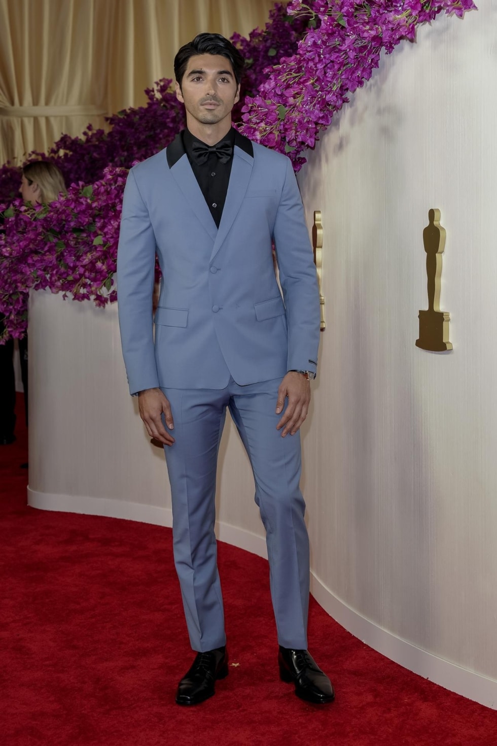 El actor de Rojo, blanco y sangre azul, Taylor Zakhar Perez, en los Oscar.