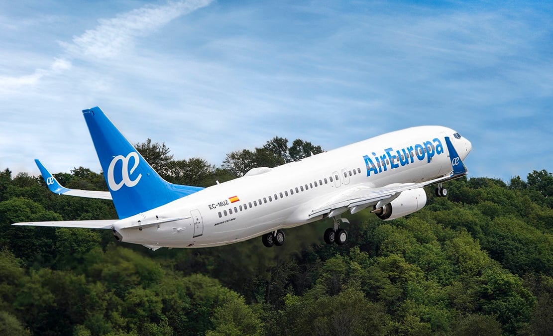 Un avión de Air Europa.