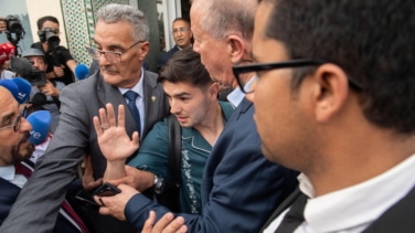 Brahim da las gracias a Mohamed VI cuatro veces en un minuto y medio