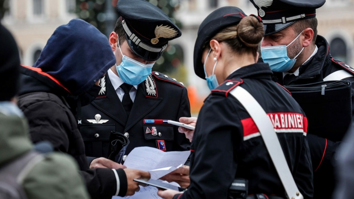 Carabinieri en Roma