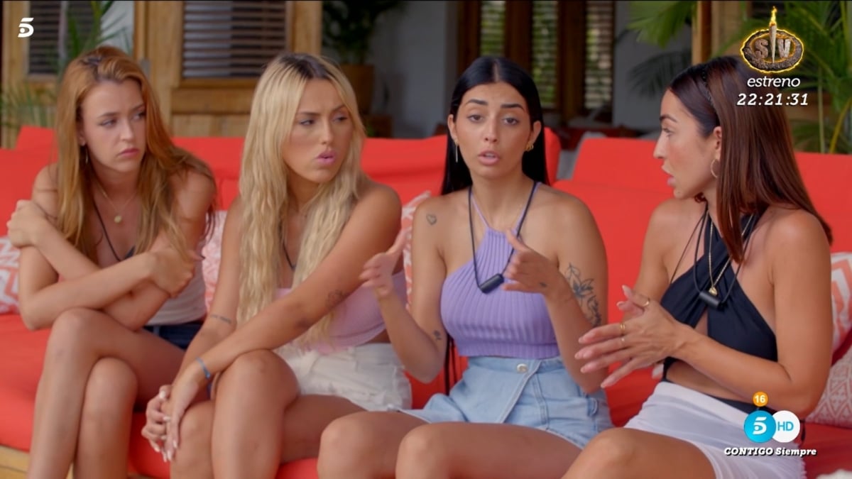 Mariona, María, Marieta y Ana piden la expulsión de Sergio de 'La isla de las tentaciones'