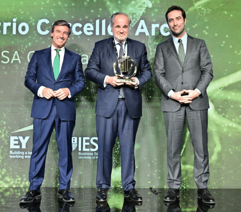 Demetrio Carceller, premio Emprendedor del Año de EY