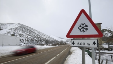 La borrasca Nelson deja inundaciones en Sevilla y una treintena de carreteras afectadas por la nieve