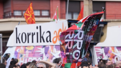 36 inmigrantes cruzan a Francia camuflados en la 'Korrika', la carrera de apoyo al euskera