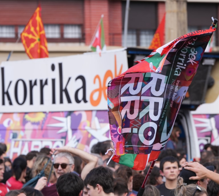 36 inmigrantes cruzan a Francia camuflados en la 'Korrika', la carrera de apoyo al euskera