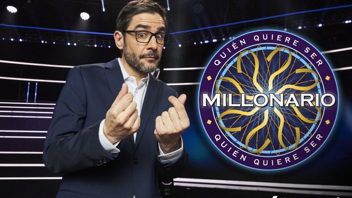 Juanra Bonet, en una imagen promocional de '¿Quién quiere ser millonario?'