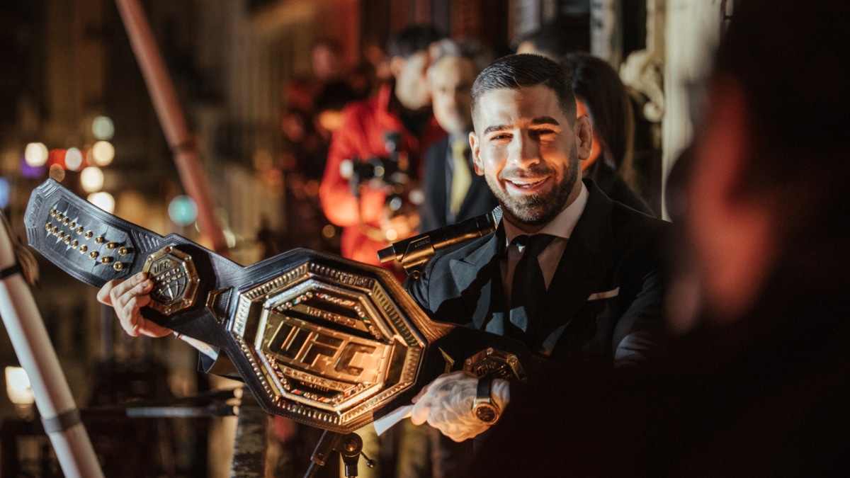 El luchador de artes marciales mixtas, Ilia Topuria