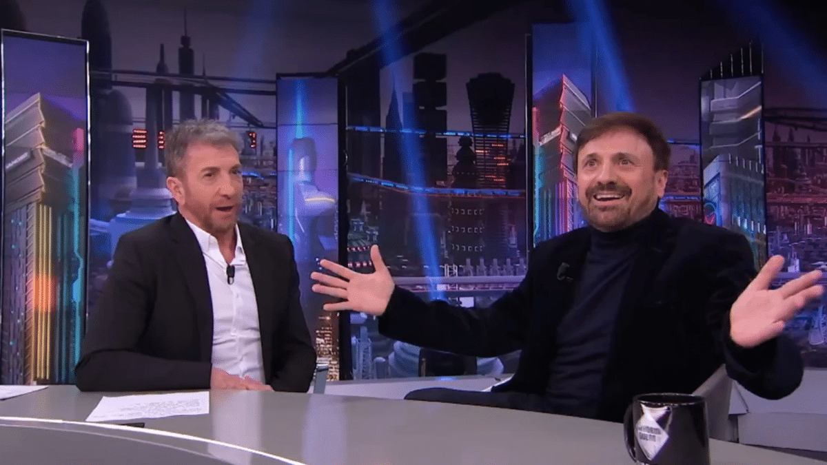 Pablo Motos y José Mota, en 'El Hormiguero'