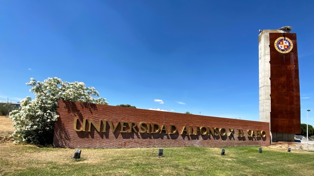 Imagen del campus en Villanueva de la Cañada de la Universidad Alfonso X El Sabio