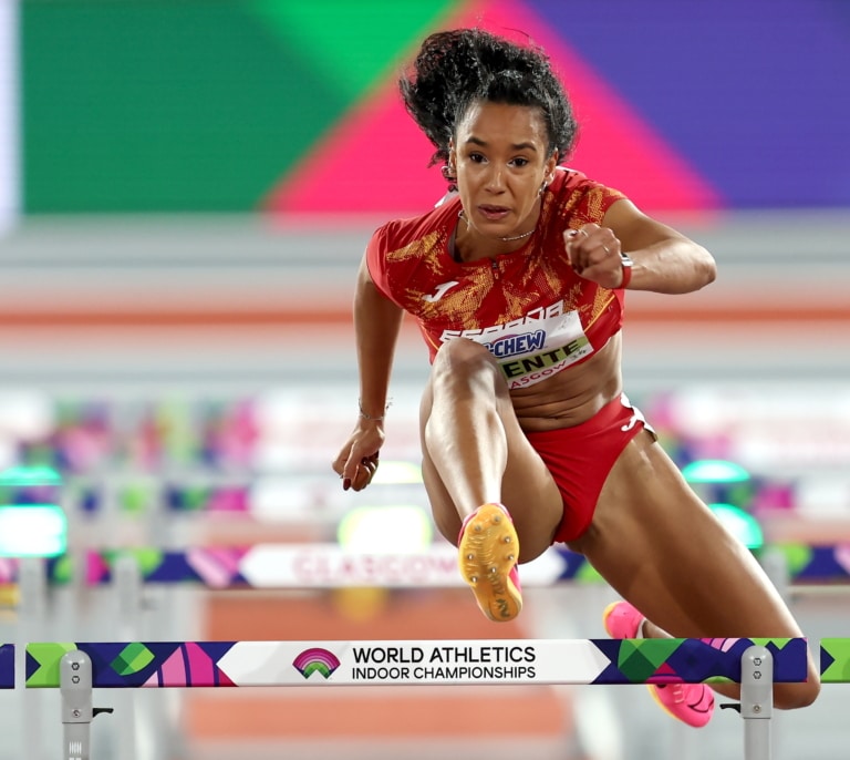 María Vicente se rompe el tendón de Aquiles en el Mundial de Glasgow