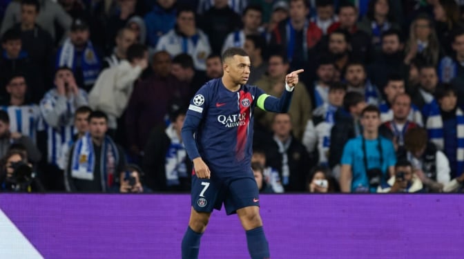 Mbappé aniquila a la Real Sociedad con un recital