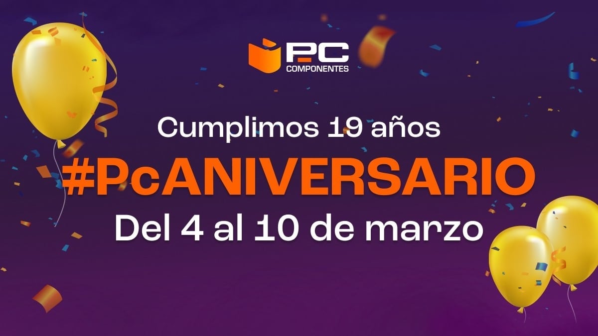 aniversario PcComponentes descuentos hasta 40%