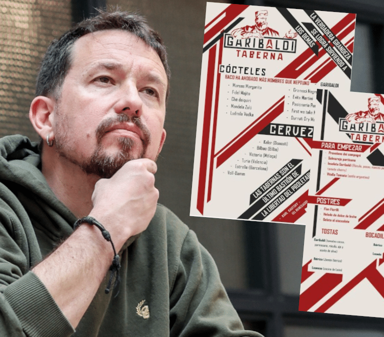 Del Che Daiquiri al salmorejo partisano: la carta militante del bar de Pablo Iglesias