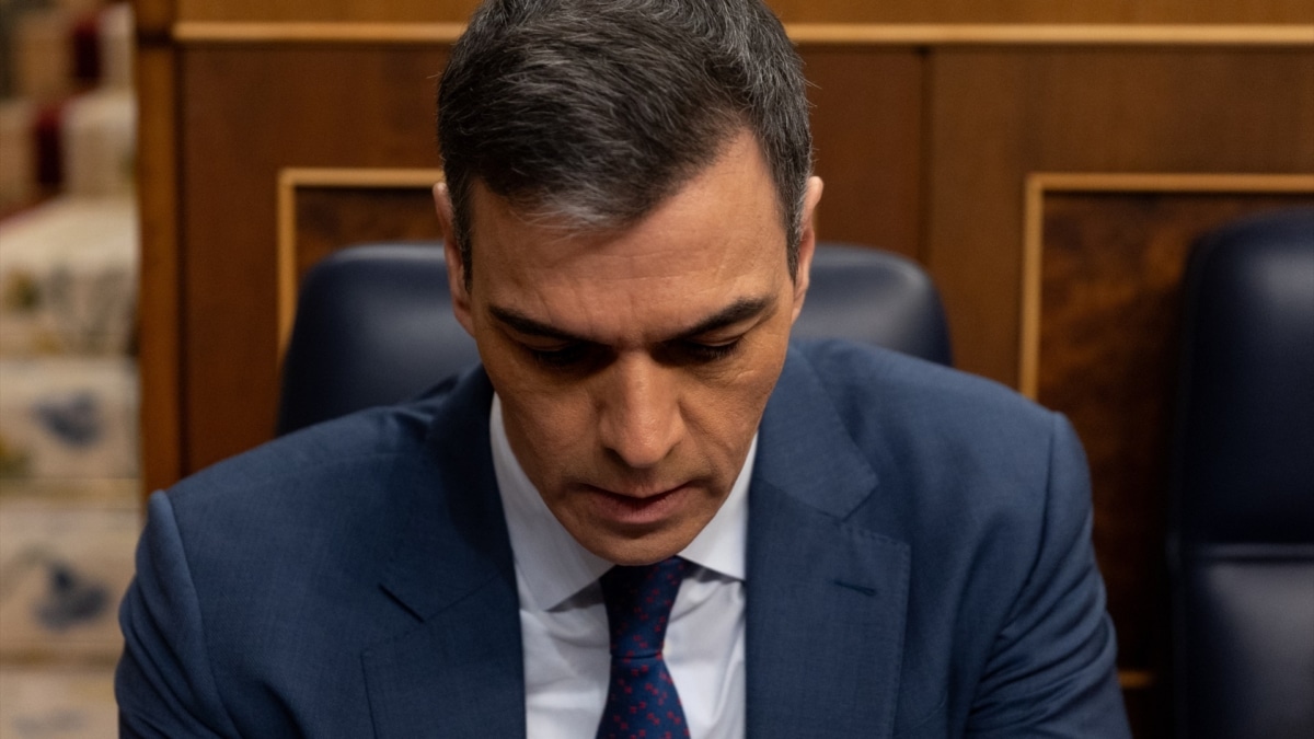 El presidente del Gobierno, Pedro Sánchez