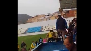Una pelea en el Motril-Atlético Melilla obliga a suspender el partido