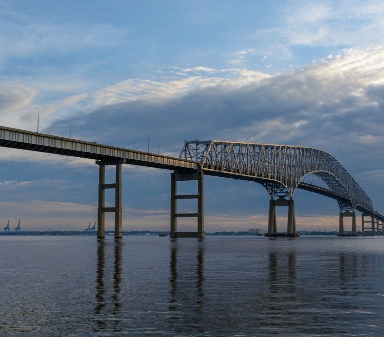 Así es el puente Francis Scott Key de Baltimore