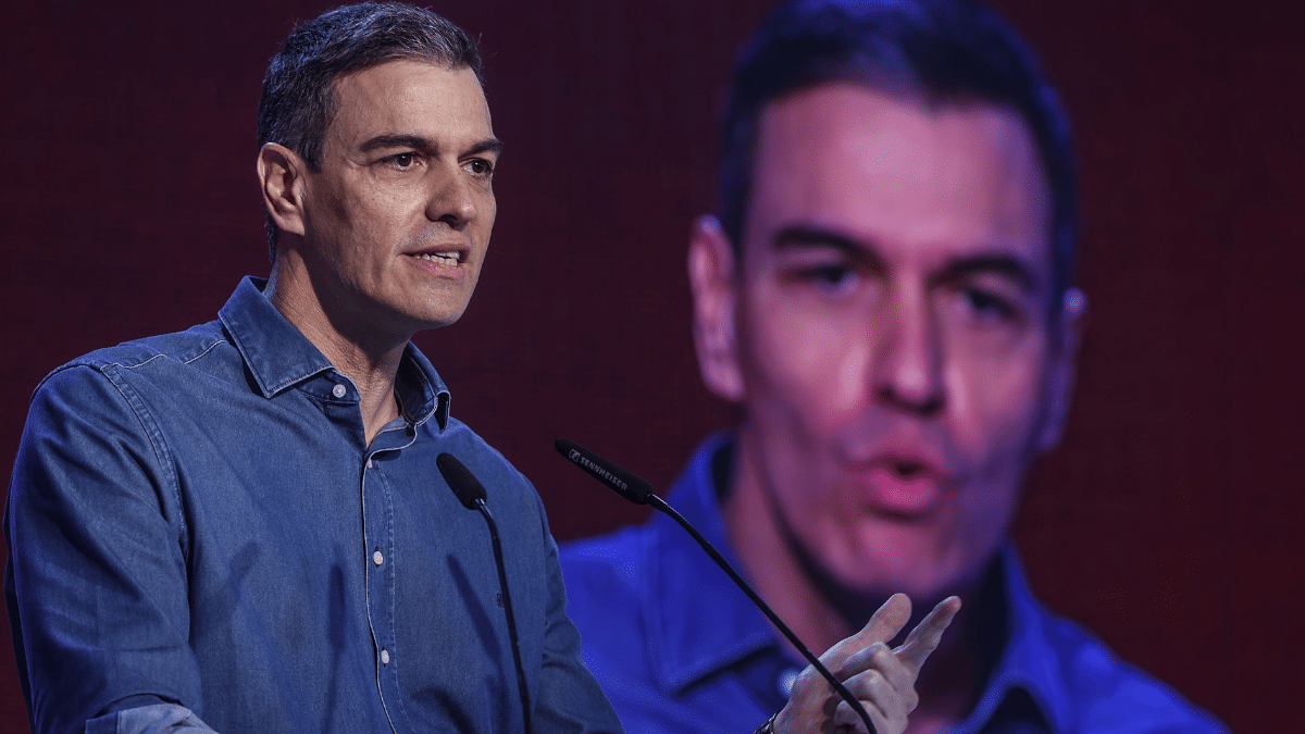 El presidente del Gobierno, Pedro Sánchez, el pasado 24 de marzo, durante la clausura del congreso del PSPV en Benicàssim, Castellón.