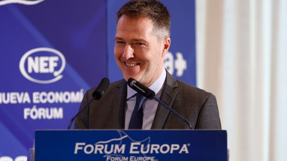 Bernd Reichart, ceo de la Superliga en un desayuno informativo Forum Europa