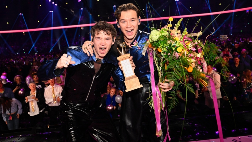 Marcus & Martinus, ganadores del Melodifestivalen y representantes de Suecia en Eurovisión 2024.
