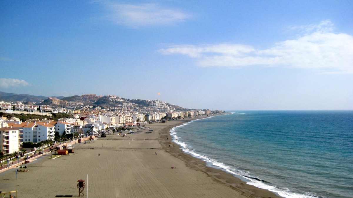 Playa de Rincón de la Victoria.