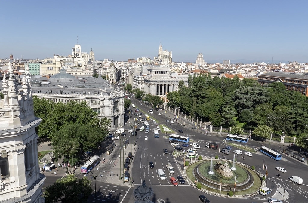 Vista panorámica Madrid
