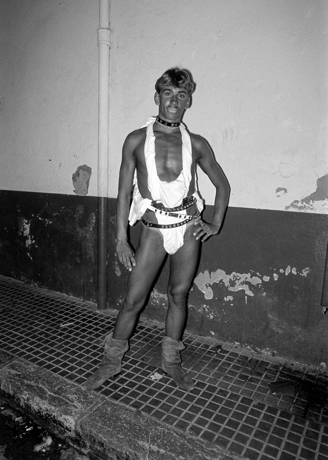 Fotografía del libro 'Ku, Ibiza 1984', de Derek Ridgers.