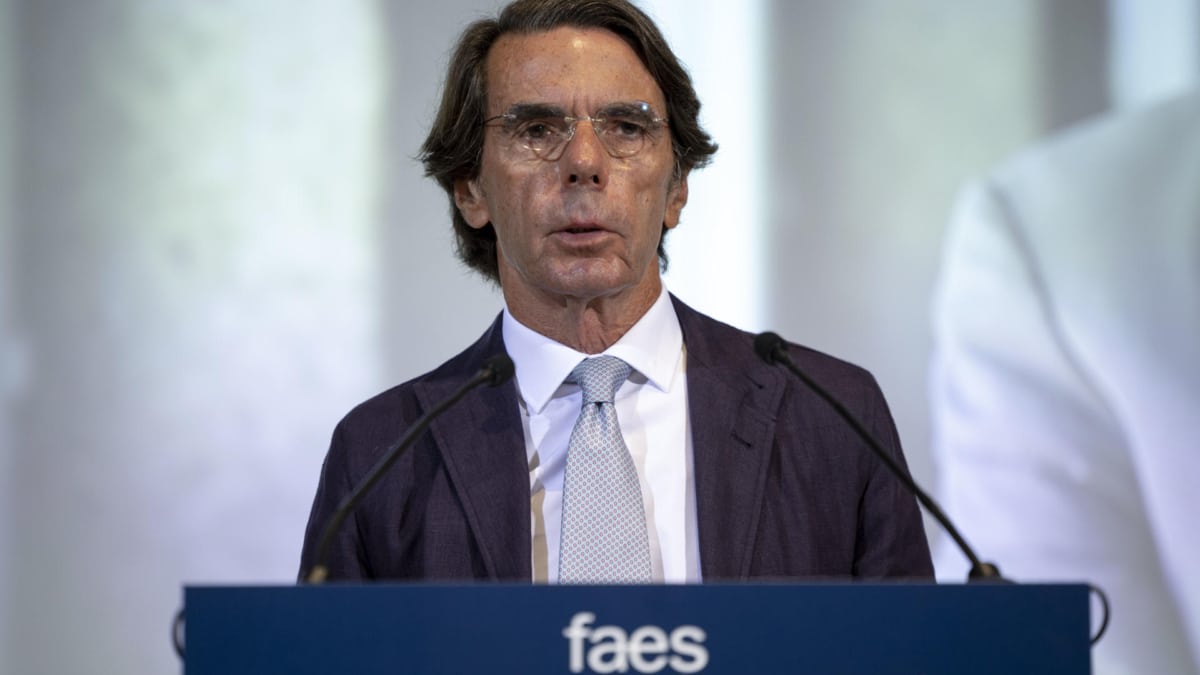 Aznar se opone al reconocimiento de Palestina: "Es un Estado que no existe y solo beneficia a Irán"