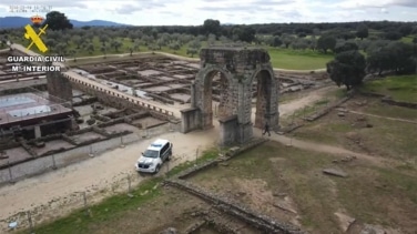 Seis detenidos por robar en yacimientos de Cáceres 2.500 piezas arqueológicas de la Antigua Roma