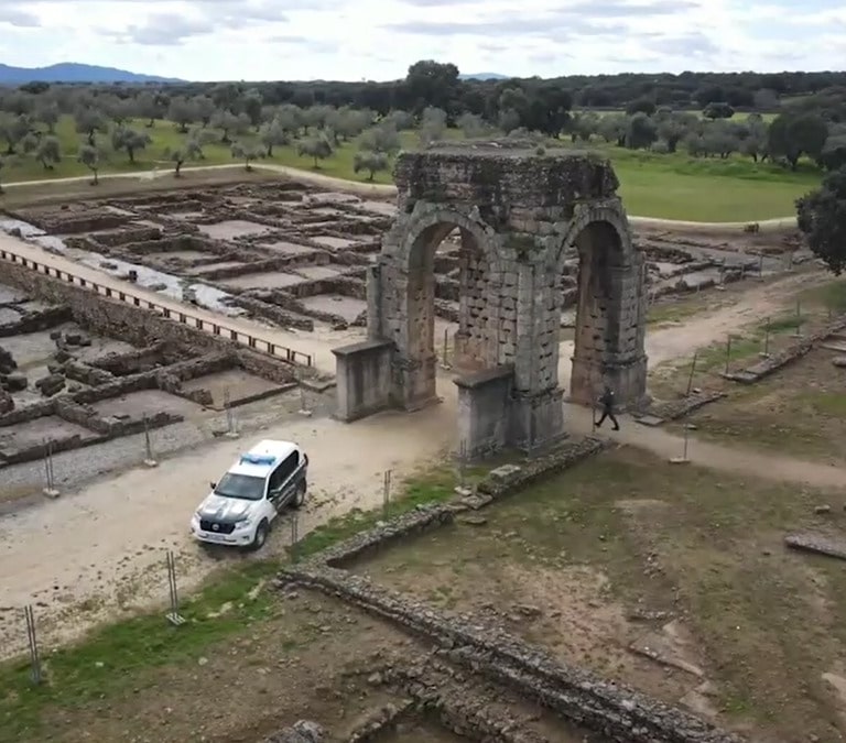 Seis detenidos por robar en yacimientos de Cáceres 2.500 piezas arqueológicas de la Antigua Roma