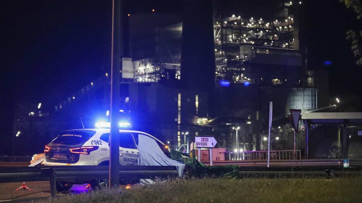 Un hombre decapita a su padre en Oviedo y lanza su cabeza contra los coches en una glorieta