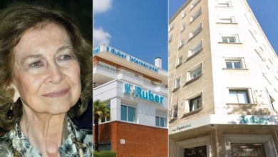 La reina Sofía se recupera de su infección urinaria en el Hospital Ruber Internacional  de Quirónsalud
