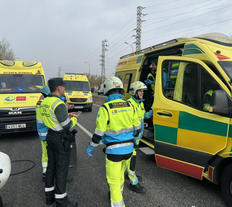 Tres jóvenes muertos y dos heridos graves tras un accidente en Leganés