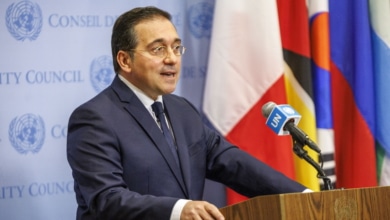 Albares defiende la "necesidad" de reconocer al Estado palestino y pide su entrada en la ONU: "No podemos esperar más"
