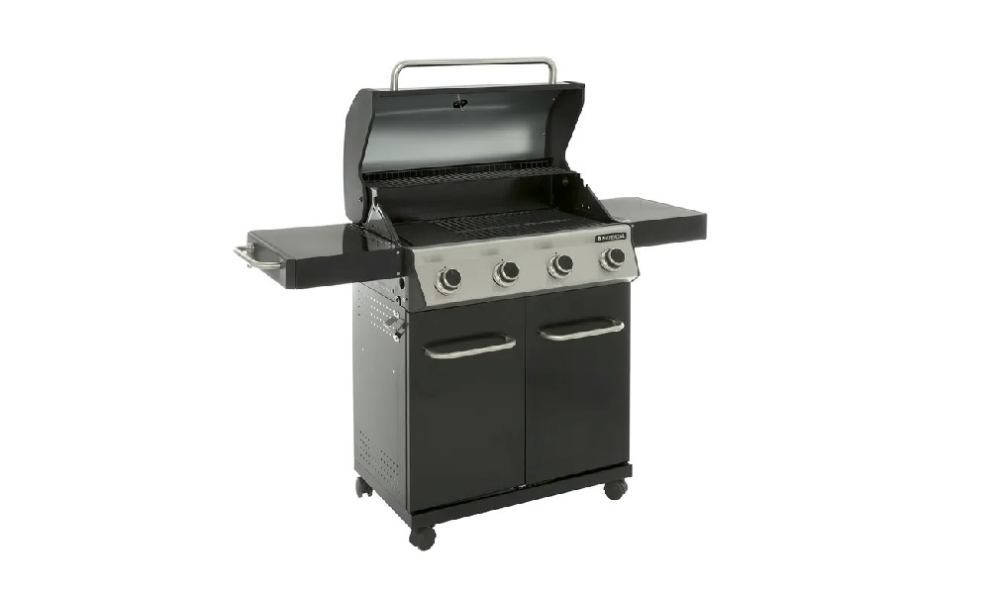 Barbacoa de gas NATERIAL Kenton de cuatro quemadores