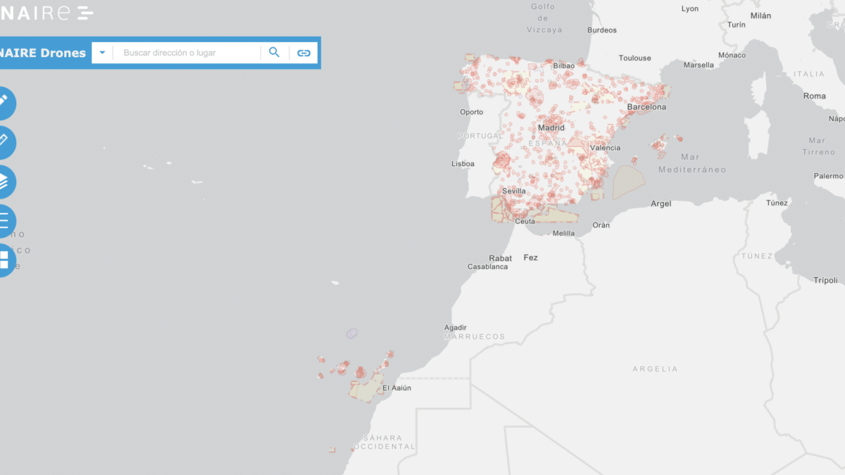 Enaire rectifica el polémico mapa y separa el Sáhara Occidental de Marruecos