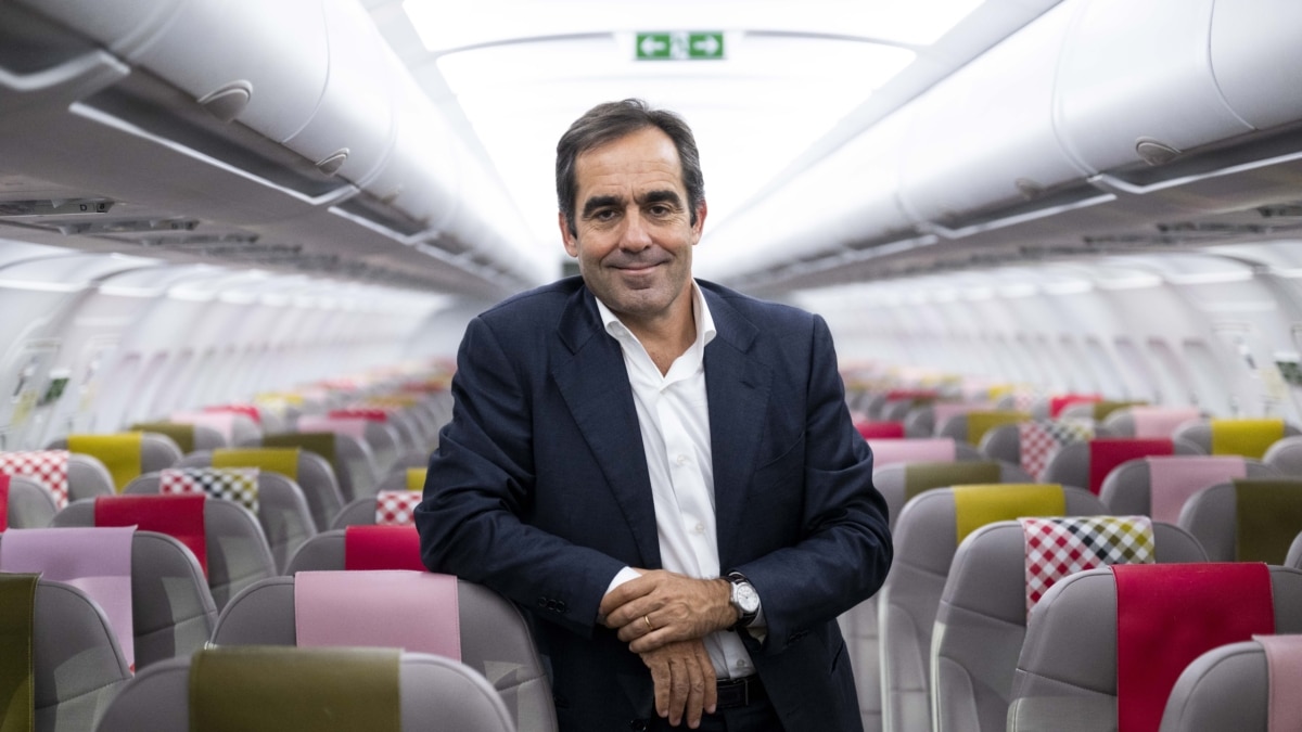 El CEO de Volotea, Carlos Muñoz.