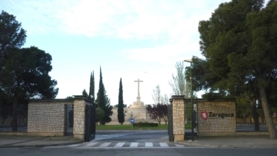 Encuentran sobre la lápida de un cementerio el cadáver de una mujer desaparecida en Año Nuevo en Zaragoza