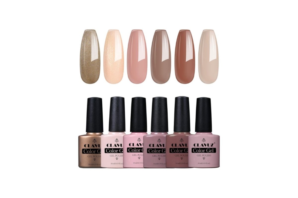 Kit esmaltes semipermanentes nudes