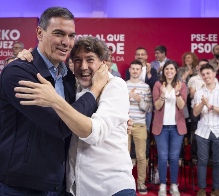 El PSE busca movilizar a su votante del 23-J y captar al descontento con el PNV en la recta final de la campaña